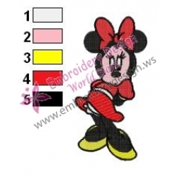 Minnie Mouse Cartoon Embroidery 29
